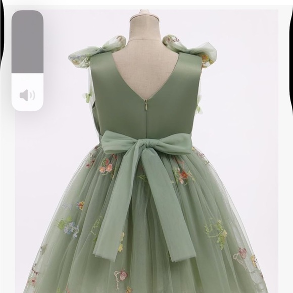 IMEKIS Toddler Kids Girls Butterfly fairy Dress Formal 5-6 years old - Picture 4 of 11